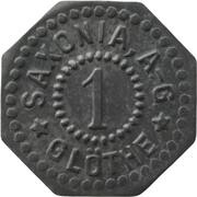 1 Pfennig - Glöthe Saxonia AG obverse image