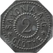 2 Pfennig - Glöthe Saxonia AG obverse image
