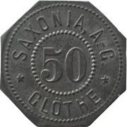 50 Pfennig - Glöthe Saxonia AG obverse image
