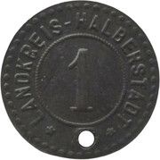 1 Pfennig - Halberstadt obverse image
