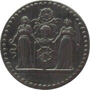 1 Pfennig - Halberstadt, Germany,  reverse image