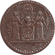 5 Pfennig - Halberstadt, Germany,  reverse image