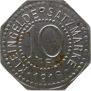 10 Pfennig - Halberstädt Flugzeugwerke, Germany, 1918 reverse image