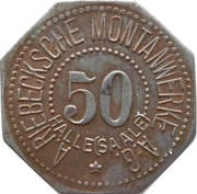 50 Pfennig - Halle A. Riebecksche Montanwerke A.G obverse image