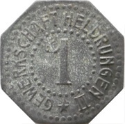 1 Pfennig - Heldrungen Gewerkschaft Heldrungen II obverse image