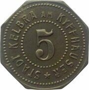 5 Pfennig - Kelbra a. Kyffhäuser obverse image