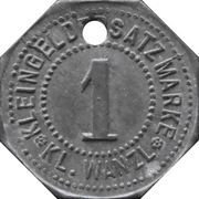 1 Pfennig - Klein-Wanzleben Z.K.W.v.Z. and G. A.G., Germany,  reverse image