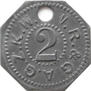 2 Pfennig - Klein-Wanzleben Z.K.W.v.R. and G. A.G. obverse image