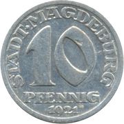 10 Pfennig - Magdeburg obverse image