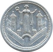 10 Pfennig - Magdeburg, Germany, 1921 reverse image