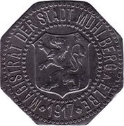 50 Pfennig - Mühlberg a. E. obverse image