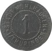 1 Pfennig - Mühlhausen in Thüringen obverse image