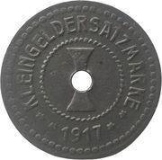 5 Pfennig - Mühlhausen in Thüringen, Germany, 1917 reverse image