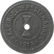 5 Pfennig - Mühlhausen in Thüringen, Germany, 1917 reverse image