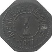 10 Pfennig - Mühlhausen in Thüringen, Germany, 1917 reverse image
