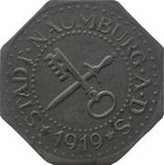 10 Pfennig - Naumburg an der Saale obverse image