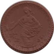 10 Mark - Quedlinburg, Germany, 1922 reverse image