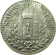 50 Pfennig - Sandau an der Elbe obverse image