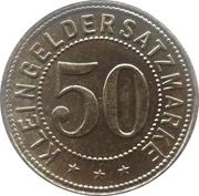 50 Pfennig - Siersleben, Germany, 1920 reverse image