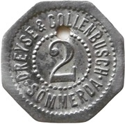 2 Pfennig - Sömmerda Dreyse and Collenbusch obverse image