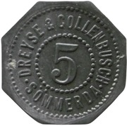 5 Pfennig - Sömmerda Dreyse and Collenbusch obverse image