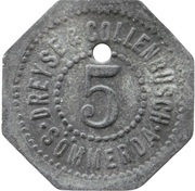 5 Pfennig - Sömmerda Dreyse and Collenbusch obverse image