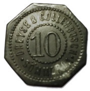 10 Pfennig - Sömmerda Dreyse and Collenbusch obverse image