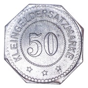 50 Pfennig - Stendal, Germany, 1917 reverse image
