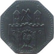 5 Pfennig - Suhl, Germany, 1917 reverse image