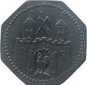 10 Pfennig - Suhl, Germany, 1917 reverse image