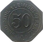 50 Pfennig - Suhl obverse image