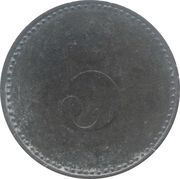 5 Pfennig - Tangermünde, Germany, 1919 reverse image