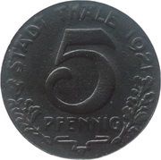 5 Pfennig - Thale am Harz obverse image