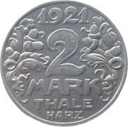 2 Mark - Thale am Harz obverse image