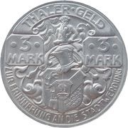 3 Mark - Thale am Harz, Germany, 1921 reverse image