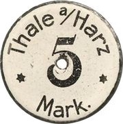 5 Mark - Thale am Harz obverse image