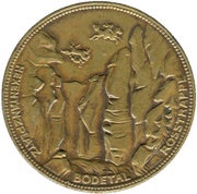 6 Mark - Thale am Harz Hexentanzplatz Bodetal Rosstrappe reverse image