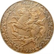 6 Mark - Thale am Harz Wilder Jäger reverse image