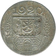 10 Pfennig - Weissenfels an der Saale, Germany, 1920 reverse image