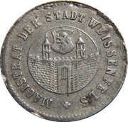 50 Pfennig - Weissenfels an der Saale obverse image