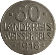 50 Pfennig - Weissenfels an der Saale obverse image