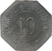 10 Pfennig - Wittenberg, Germany, 1917 reverse image
