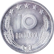10 Qindarka reverse image