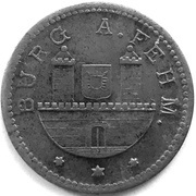 10 Pfennig - Burg auf Fehmarn obverse image