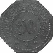 50 Pfennig - Elmshorn, Germany,  reverse image