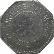 50 Pfennig - Elmshorn, Germany,  reverse image