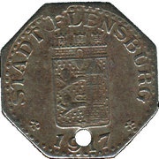 5 Pfennig - Flensburg obverse image