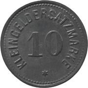 10 Pfennig - Heiligenhafen, Germany,  reverse image