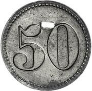 50 Pfennig - Heiligenhafen, Germany,  reverse image