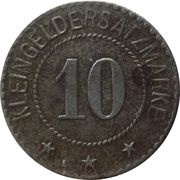 10 Pfennig - Hohenwestedt, Germany,  reverse image